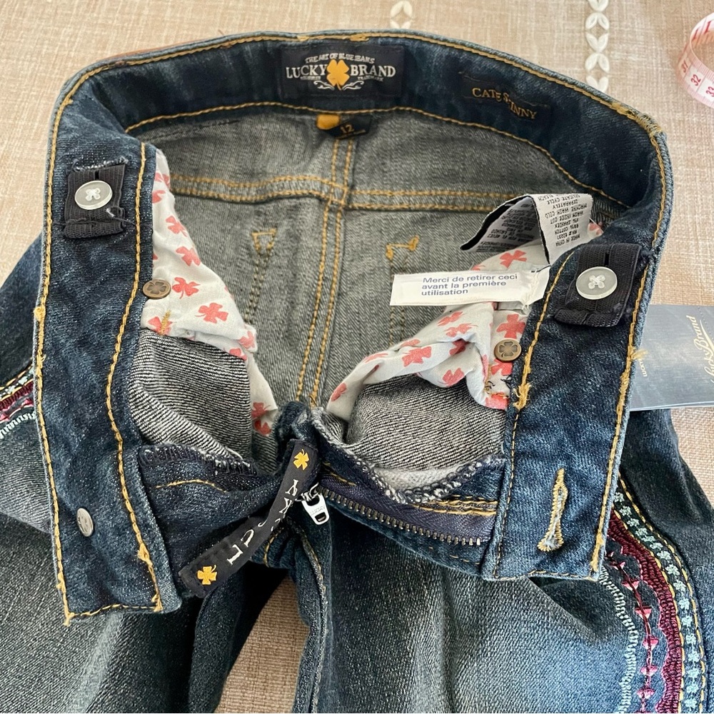 Lucky Girl's Jeans - Cate Skinny! Size 12 👖✨ NEW WITH TAGS | Style Alert! - Picture 11 of 15